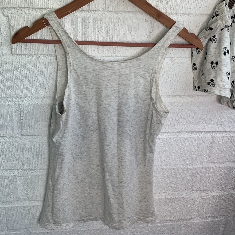 H&M Mickey Women's Pajama Tank and Short Set sz XS - Picture 5 of 6